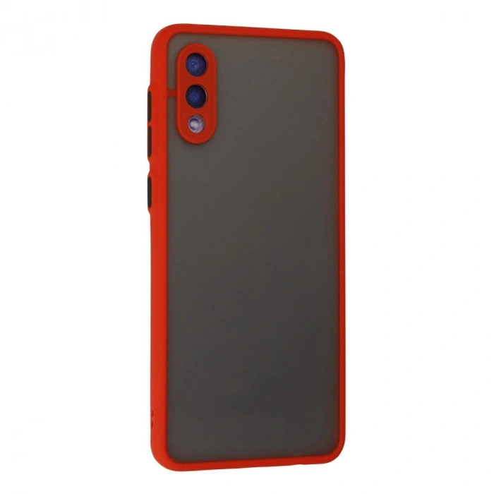 Galaxy A02 Kılıf Montreal  Kapak - Kırmızı