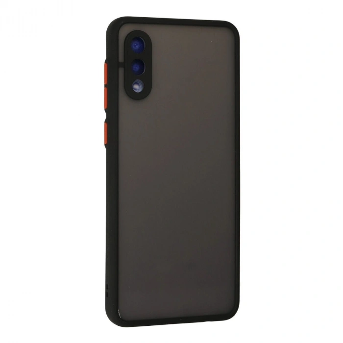 Galaxy A02 Kılıf Montreal  Kapak - Siyah
