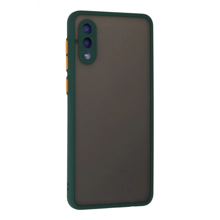 Galaxy A02 Kılıf Montreal  Kapak - Yeşil