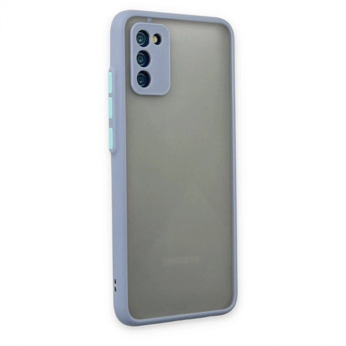 Galaxy A02s Kılıf Montreal  Kapak - Gri