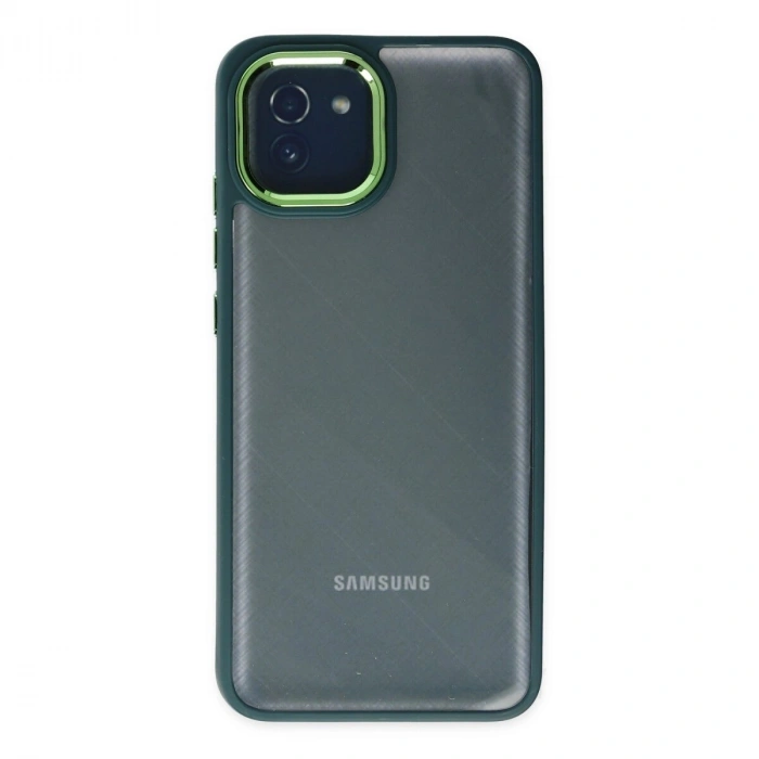 Galaxy A03 Kılıf Dora Kapak - Haki Yeşil