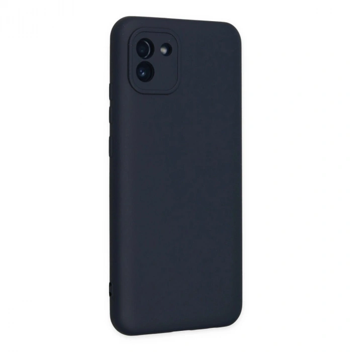 Galaxy A03 Kılıf Nano İçi Kadife  - Lacivert