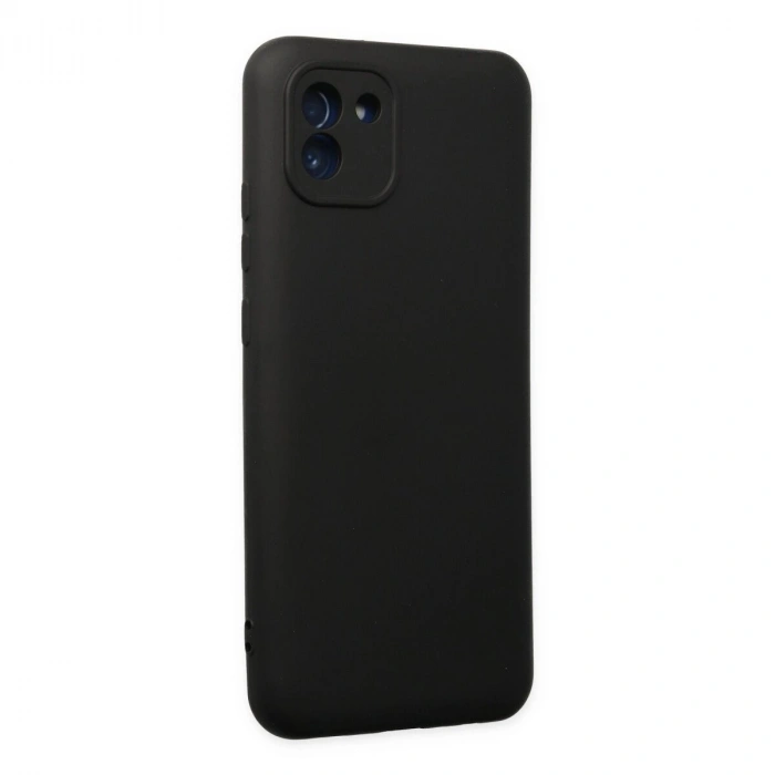 Galaxy A03 Kılıf Nano İçi Kadife  - Siyah