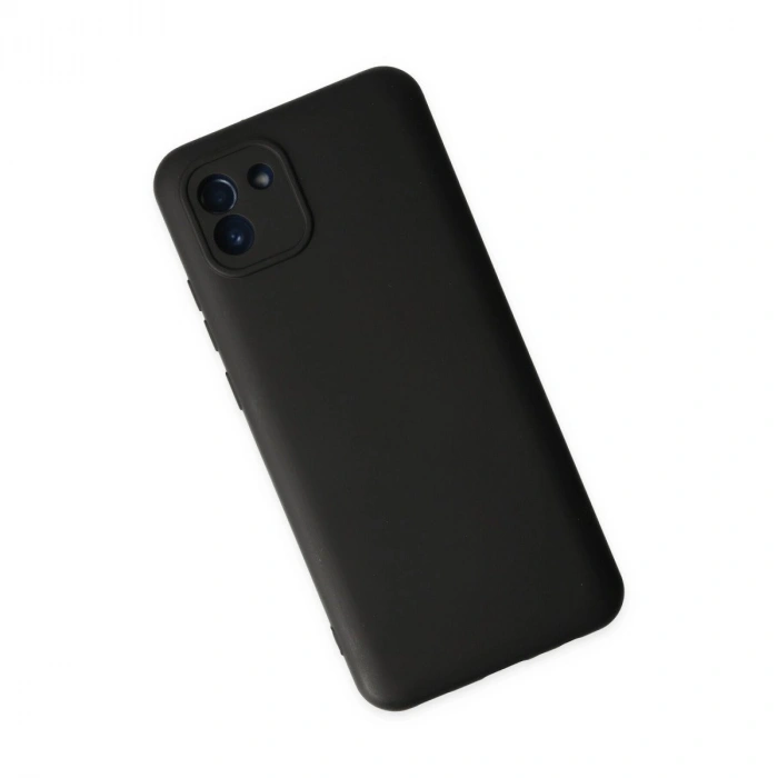 Galaxy A03 Kılıf Nano İçi Kadife  - Siyah