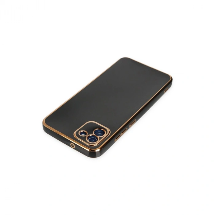 Galaxy A03 Kılıf Volet  - Siyah