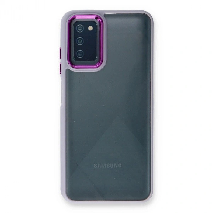 Galaxy A03s Kılıf Dora Kapak - Lila