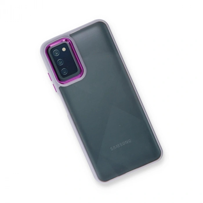 Galaxy A03s Kılıf Dora Kapak - Lila