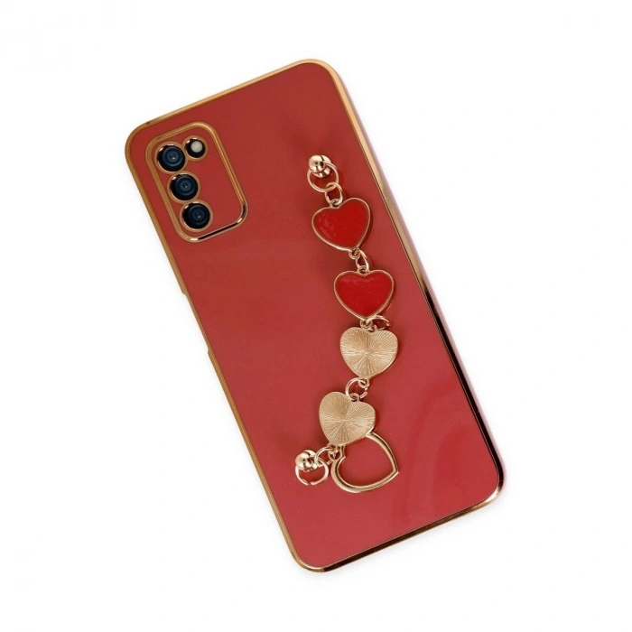 Galaxy A03s Kılıf Esila  - Kırmızı