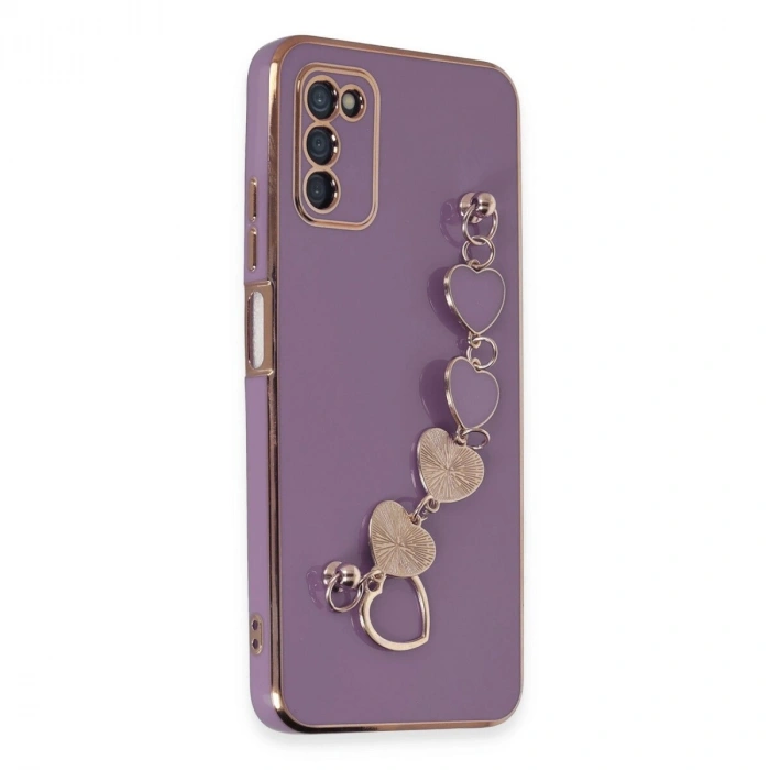 Galaxy A03s Kılıf Esila  - Mor