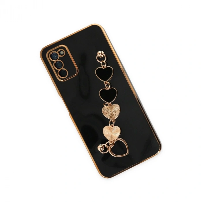 Galaxy A03s Kılıf Esila  - Siyah