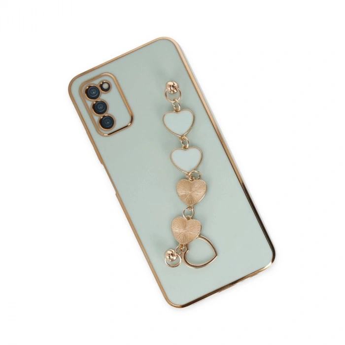 Galaxy A03s Kılıf Esila  - Su Yeşili