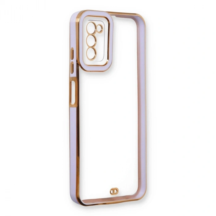 Galaxy A03s Kılıf Liva Lens  - Lila
