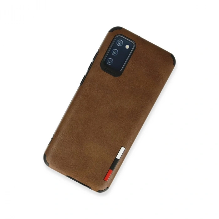 Galaxy A03s Kılıf Loop Deri  - Kahverengi