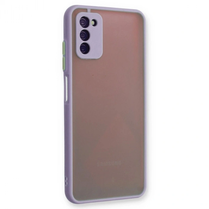 Galaxy A03s Kılıf Montreal  Kapak - Mor