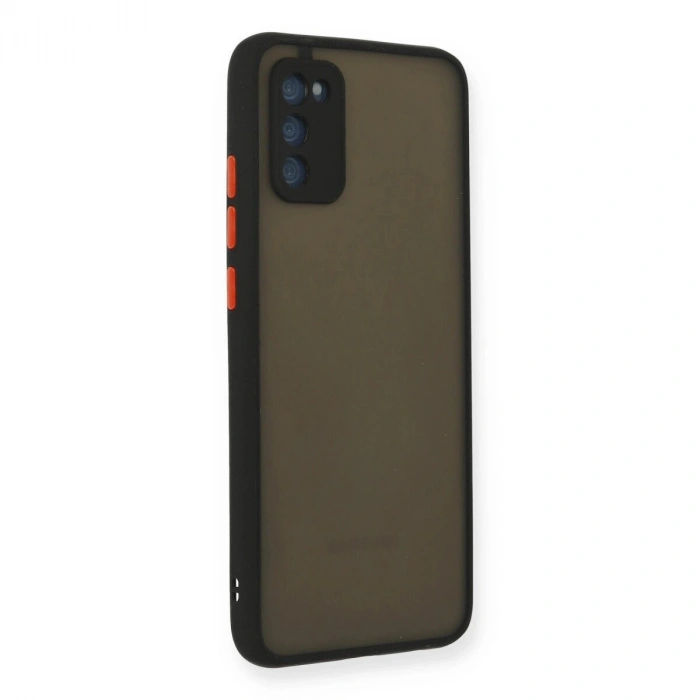 Galaxy A03s Kılıf Montreal  Kapak - Siyah