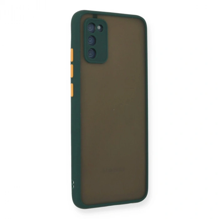 Galaxy A03s Kılıf Montreal  Kapak - Yeşil