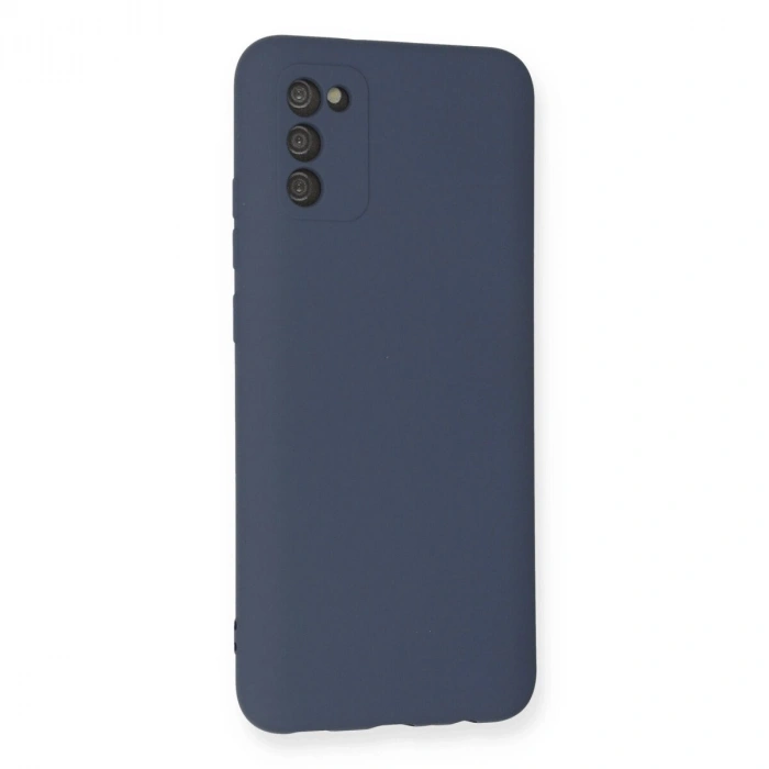 Galaxy A03s Kılıf Nano İçi Kadife  - Gri