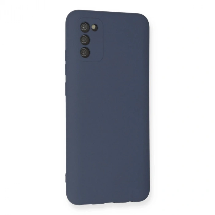 Galaxy A03s Kılıf Nano İçi Kadife  - Gri
