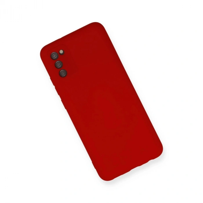 Galaxy A03s Kılıf Nano İçi Kadife  - Kırmızı