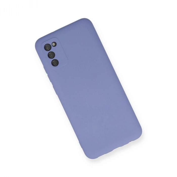 Galaxy A03s Kılıf Nano İçi Kadife  - Lila
