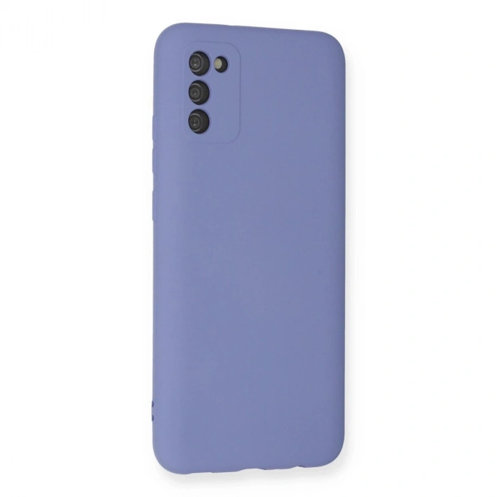 Galaxy A03s Kılıf Nano İçi Kadife  - Lila
