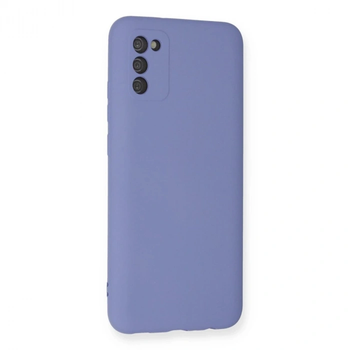 Galaxy A03s Kılıf Nano İçi Kadife  - Lila