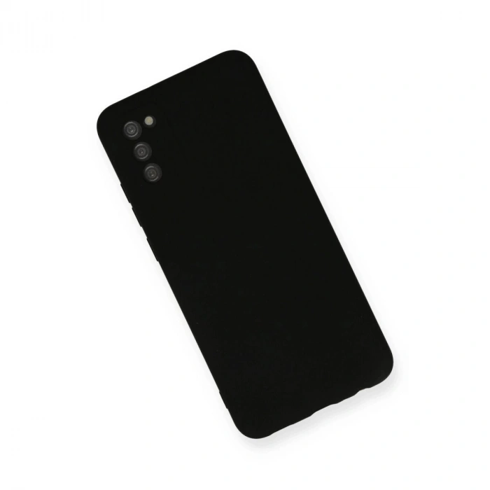 Galaxy A03s Kılıf Nano İçi Kadife  - Siyah