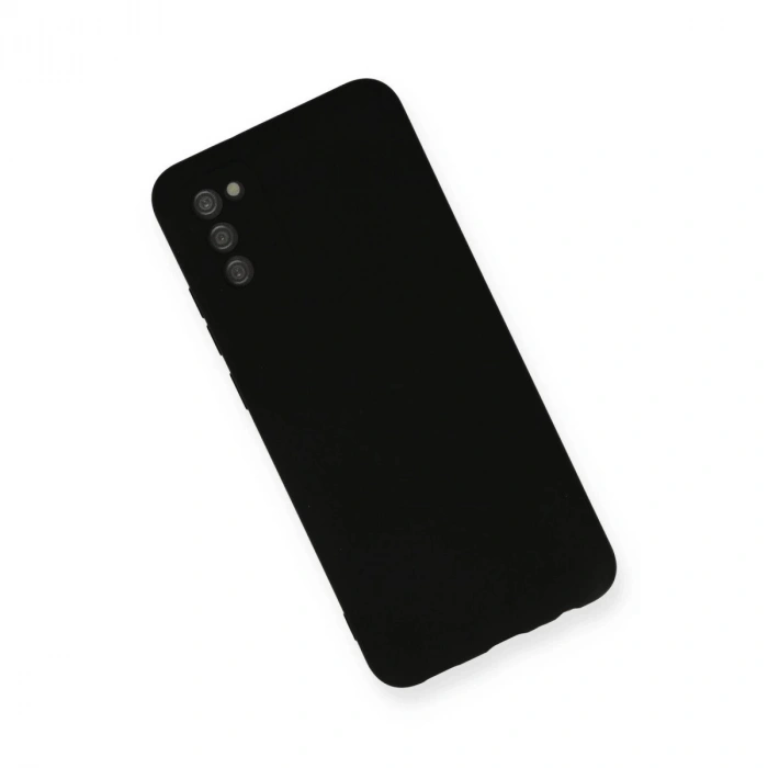 Galaxy A03s Kılıf Nano İçi Kadife  - Siyah