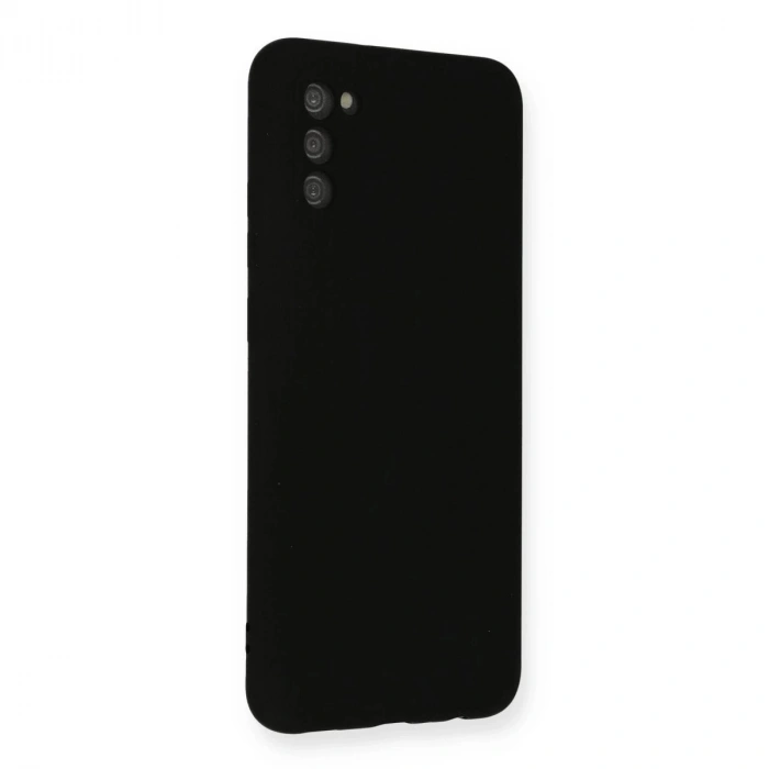 Galaxy A03s Kılıf Nano İçi Kadife  - Siyah