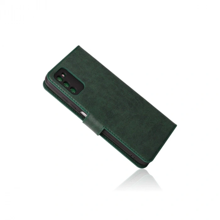 Galaxy A03s Kılıf Trend S Plus Kapaklı Kılıf - Yeşil