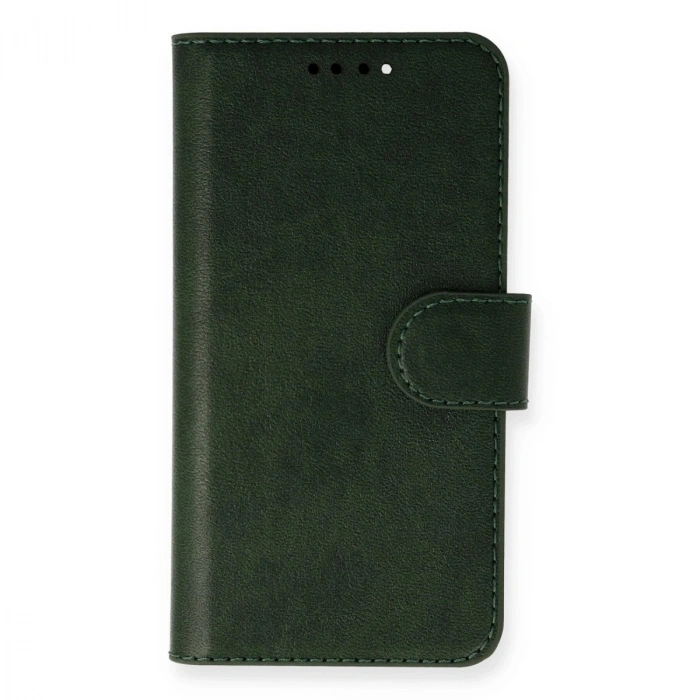 Galaxy A03s Kılıf Trend S Plus Kapaklı Kılıf - Yeşil