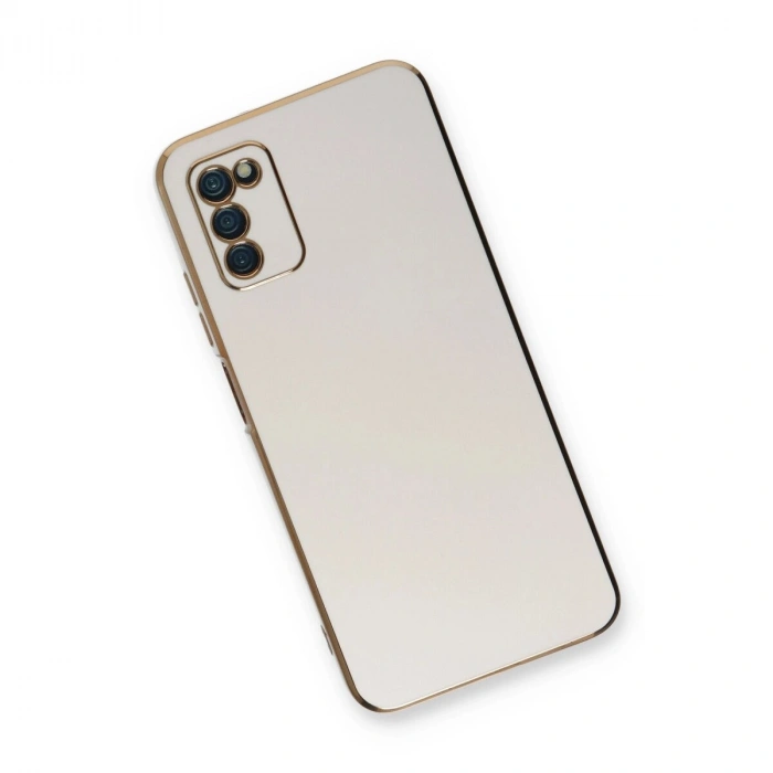 Galaxy A03s Kılıf Volet  - Beyaz
