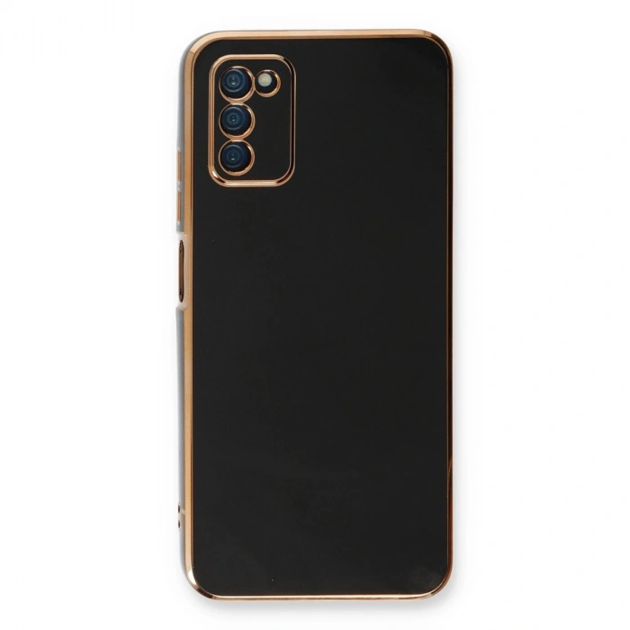 Galaxy A03s Kılıf Volet  - Siyah