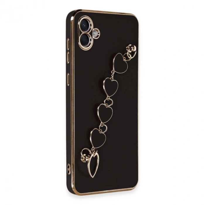 Galaxy A04 Kılıf Esila  - Siyah