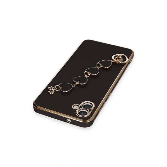 Galaxy A04 Kılıf Esila  - Siyah