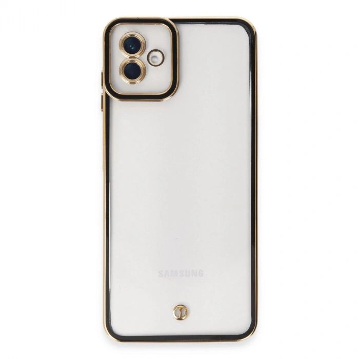 Galaxy A04 Kılıf Liva Lens  - Siyah