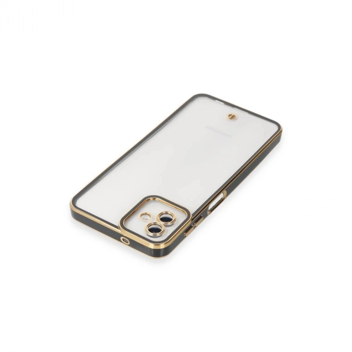 Galaxy A04 Kılıf Liva Lens  - Siyah