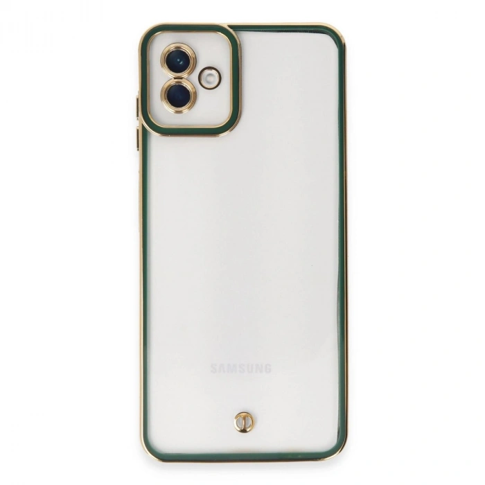 Galaxy A04 Kılıf Liva Lens  - Yeşil