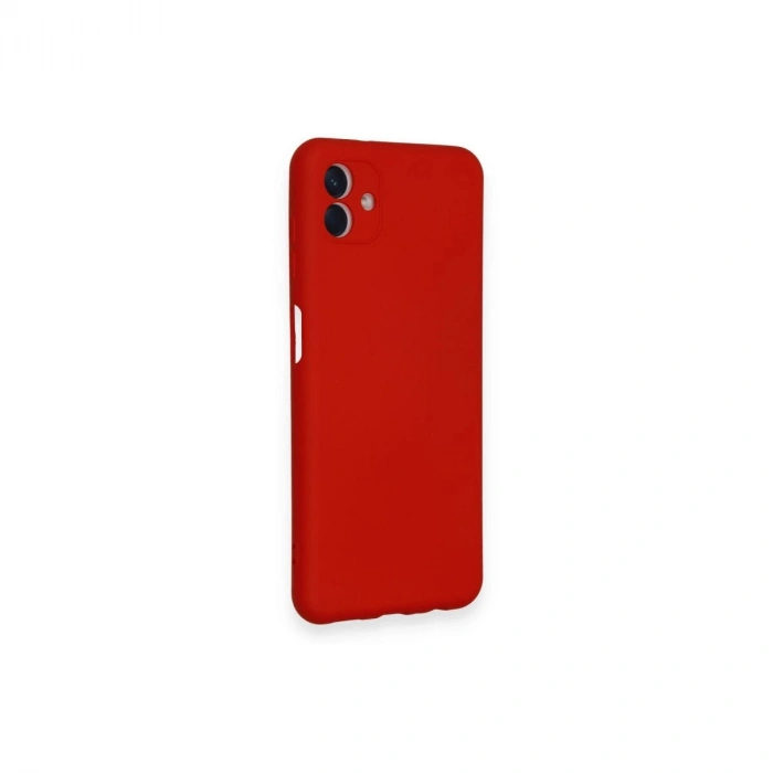 Galaxy A04 Kılıf Nano İçi Kadife  - Kırmızı