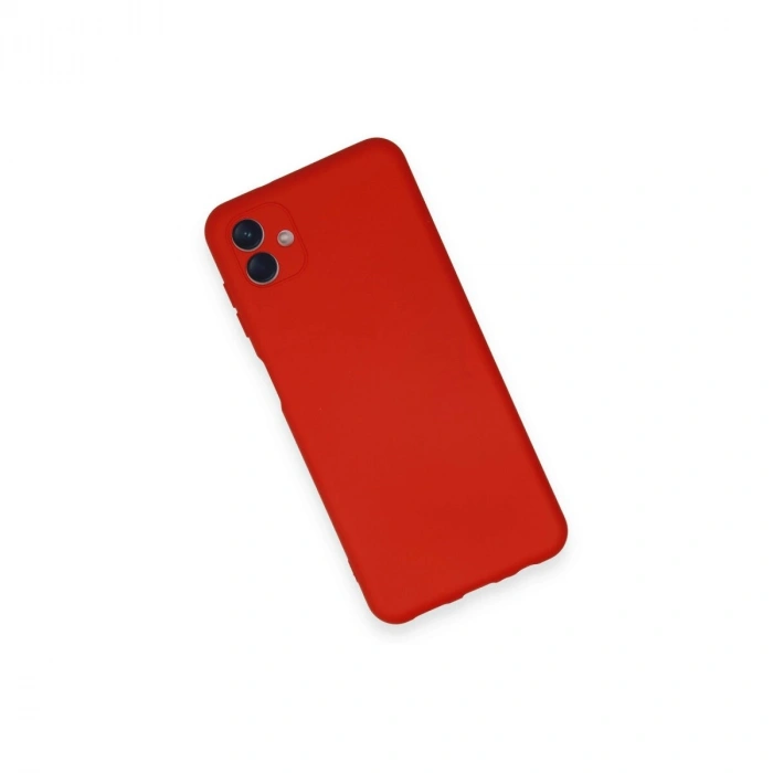 Galaxy A04 Kılıf Nano İçi Kadife  - Kırmızı