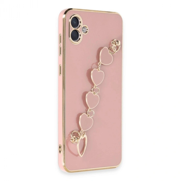 Galaxy A04e Kılıf Esila  - Pudra