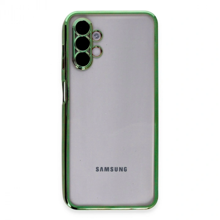 Galaxy A04s Kılıf  Lensli  - Yeşil