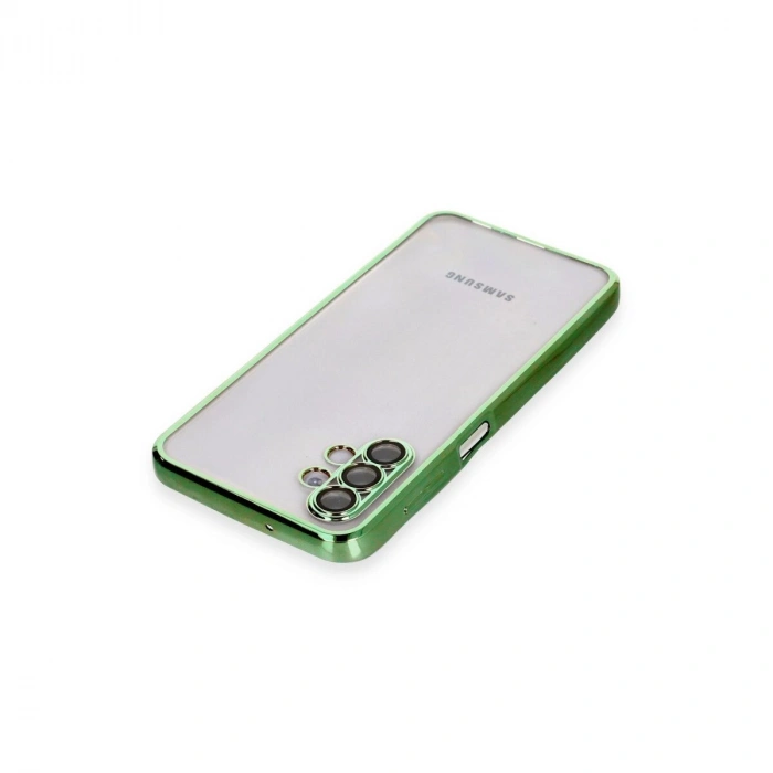 Galaxy A04s Kılıf  Lensli  - Yeşil