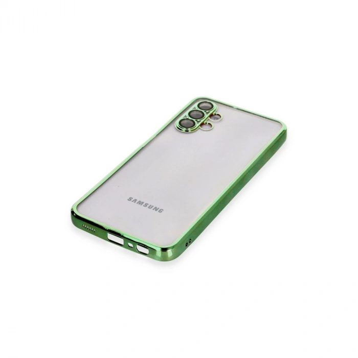 Galaxy A04s Kılıf  Lensli  - Yeşil