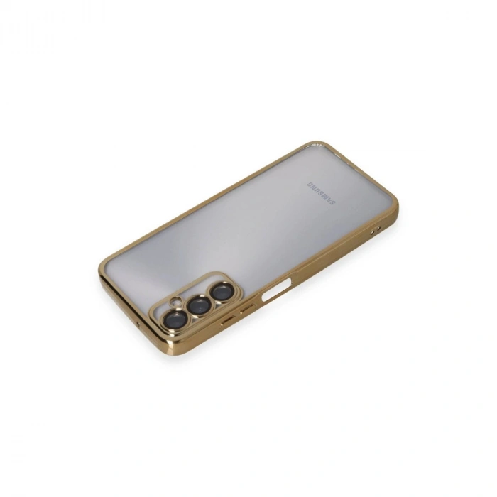 Galaxy A05s Kılıf  Lensli  - Gold