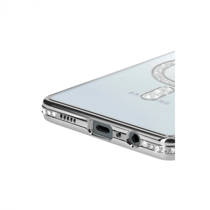 Galaxy A06 Joke Simli Magneticsafe Kılıf - Gümüş