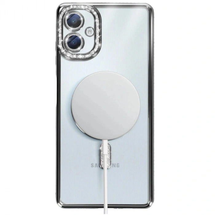 Galaxy A06 Joke Simli Magneticsafe Kılıf - Siyah