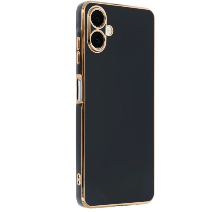 Galaxy A06 Kılıf Volet  - Siyah