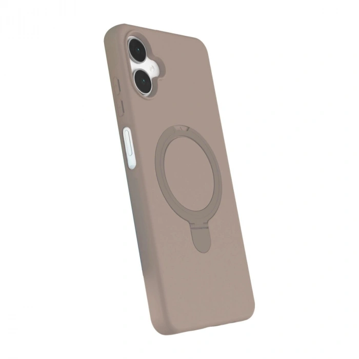 Galaxy A06 Regal Magsafe Standlı Kapak - Çöl Titanyum