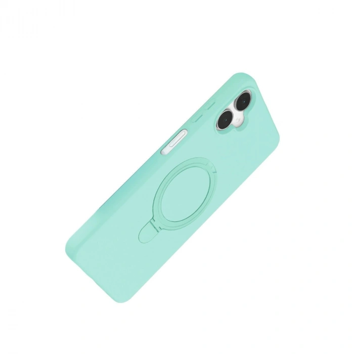Galaxy A06 Regal Magsafe Standlı Kapak - Su Yeşili